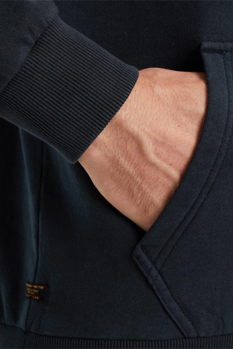 PME legend blauwe heren sweater | Close up