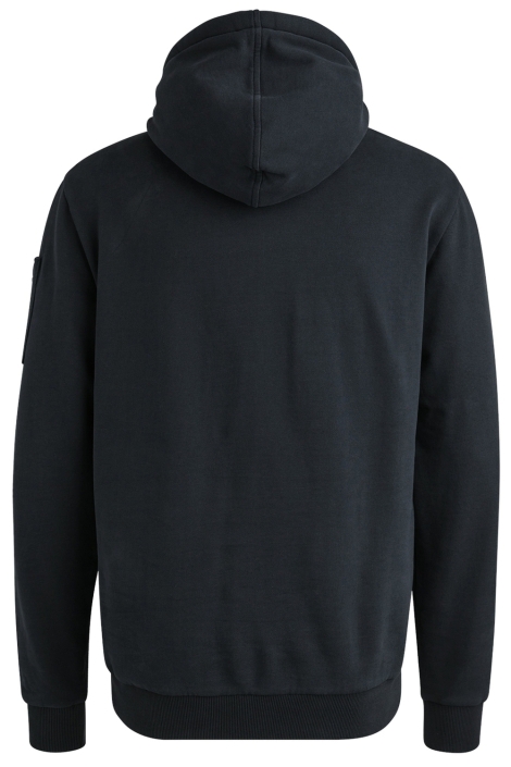 PME legend blauwe heren sweater | Achteraanzicht