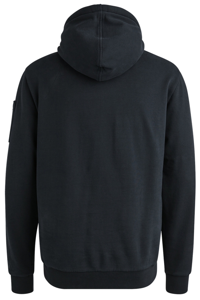 PME legend blauwe heren sweater | Achteraanzicht