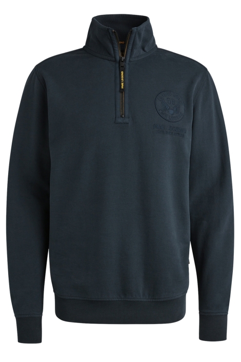 PME legend blauwe heren sweater | Vooraanzicht