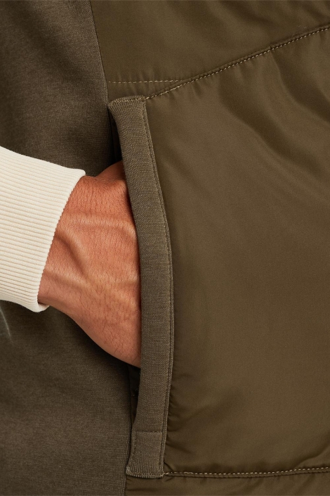 PME legend groene heren jas | Close up