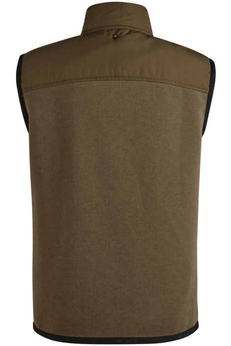 PME legend groene heren jas | Achteraanzicht