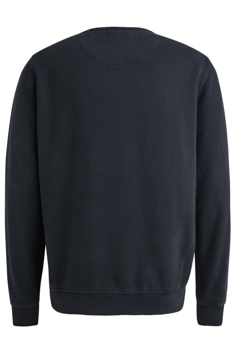 PME legend blauwe heren sweater | Achteraanzicht