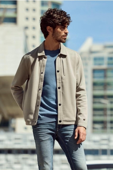 Cast Iron Overhemd OVERSHIRT MET DRUKKNOPEN CSW2411460 8225