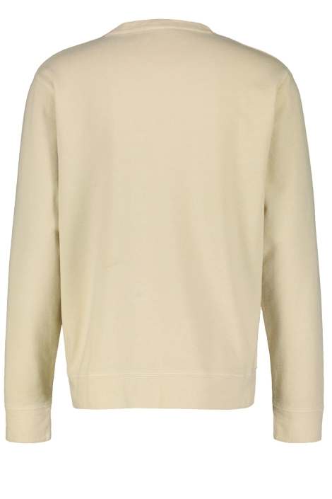 Lerros beige heren trui | Achteraanzicht