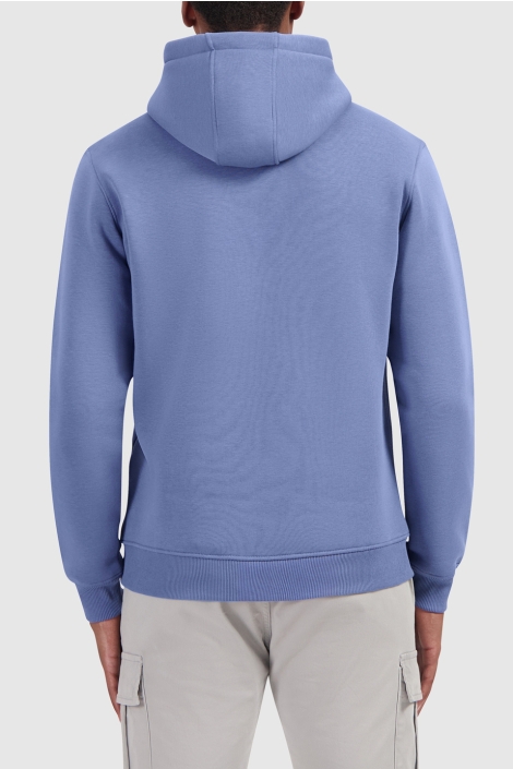 Ballin blauwe heren sweater | Model achteraanzicht