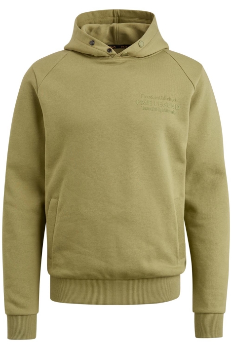 PME legend groene heren sweater | Vooraanzicht