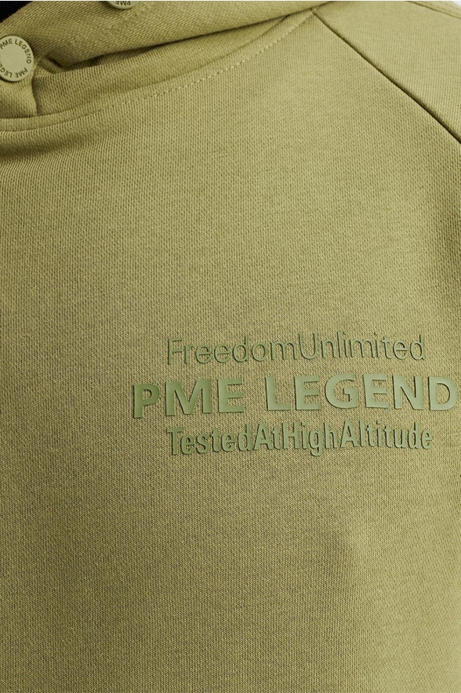 PME legend groene heren sweater | Kleurstaal