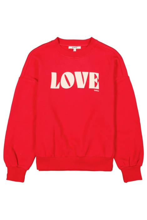 Garcia rode dames sweater | Vooraanzicht