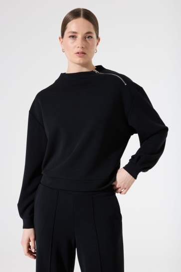 Garcia SWEATER I50266 60 BLACK
