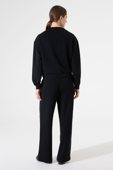 Garcia zwarte dames sweater | Model