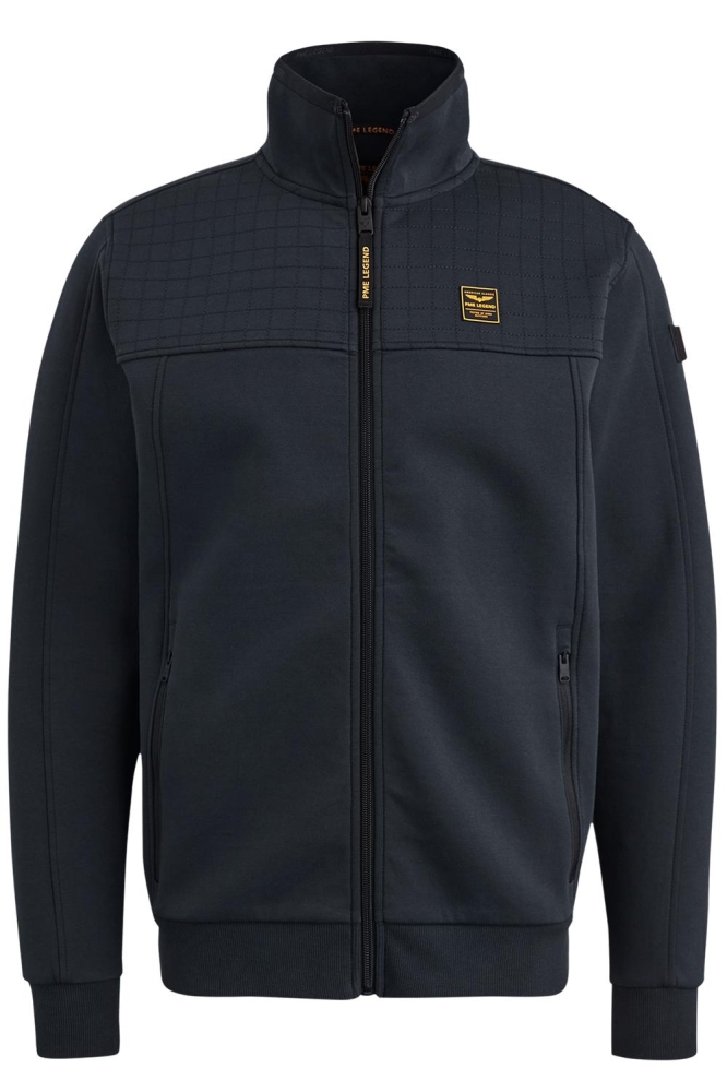 PME legend blauwe heren vest | Vooraanzicht