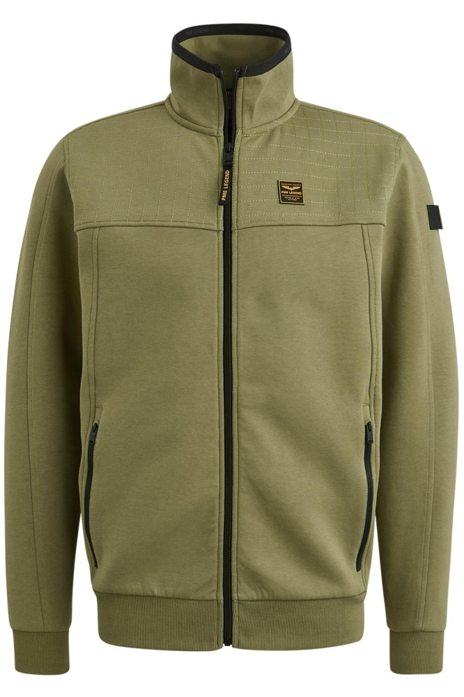 PME legend groene heren vest | Vooraanzicht
