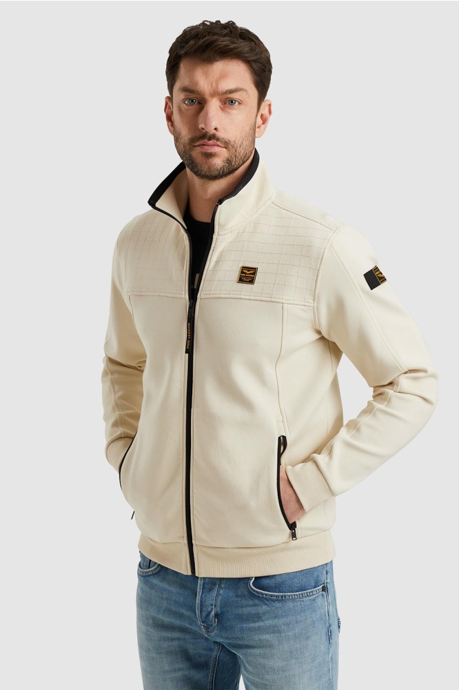 PME legend beige heren vest | Vooraanzicht