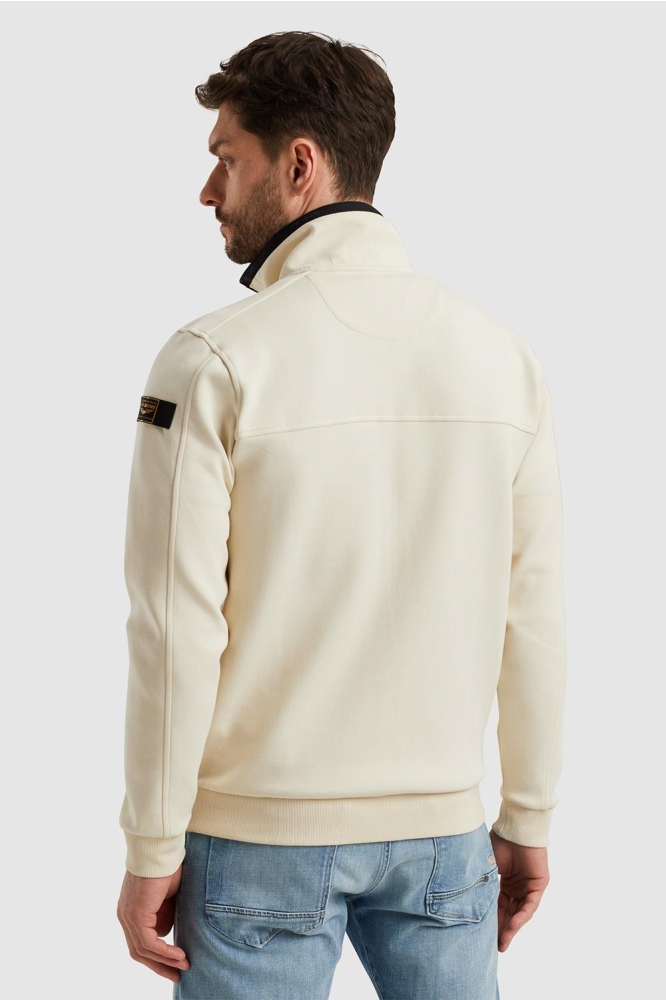 PME legend beige heren vest | Model achteraanzicht