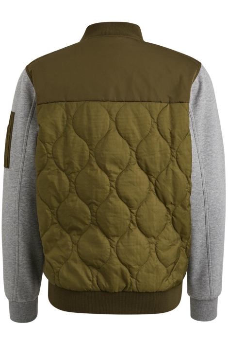 PME legend groene heren jas | Achteraanzicht