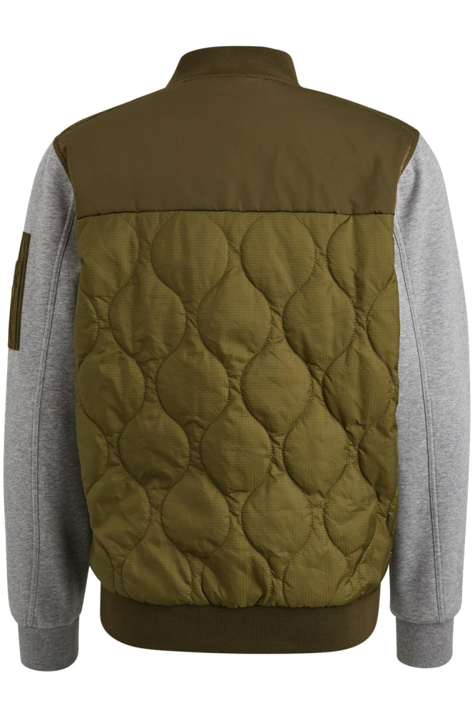 PME legend groene heren jas | Achteraanzicht