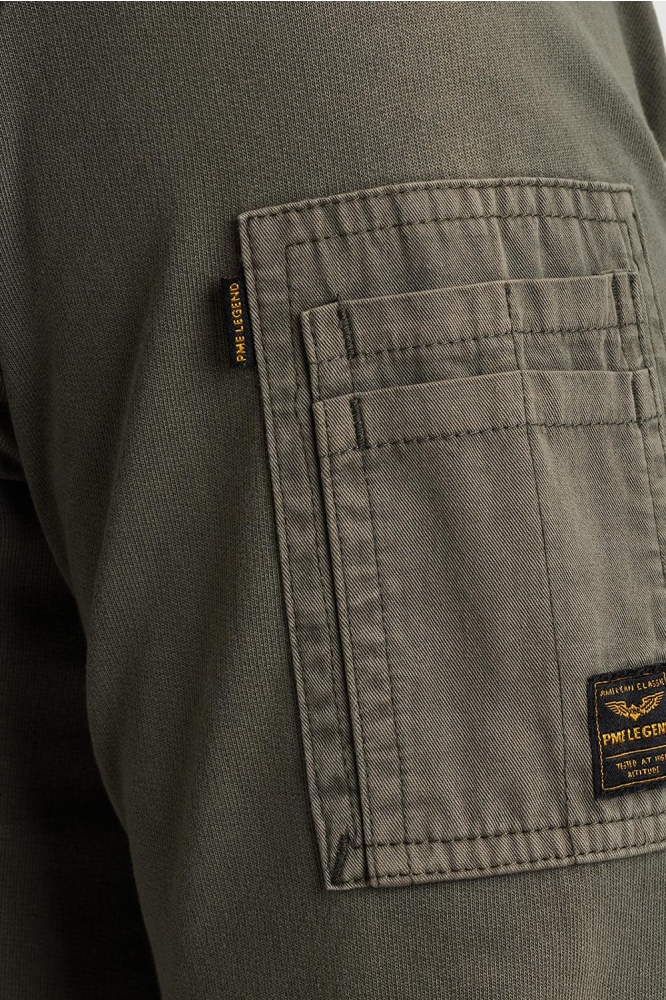 PME legend groene heren sweater | Unique Selling Point