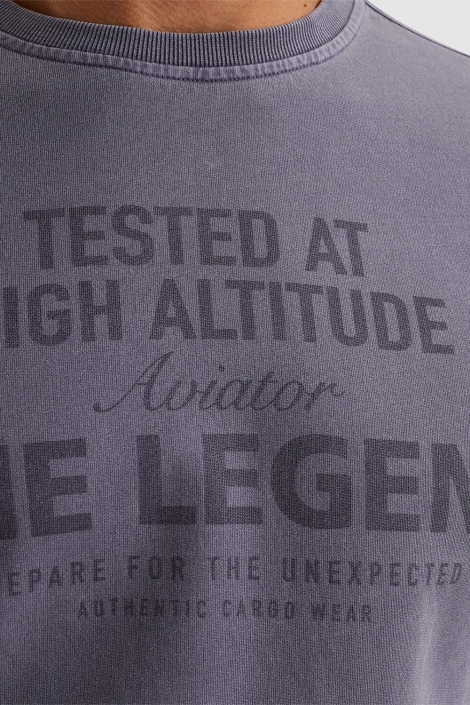 PME legend paarse heren sweater | Close up