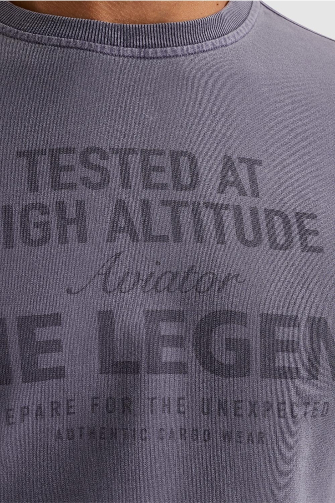 PME legend paarse heren sweater | Close up