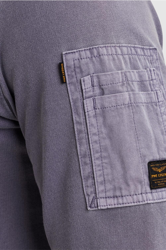 PME legend paarse heren sweater | Unique Selling Point