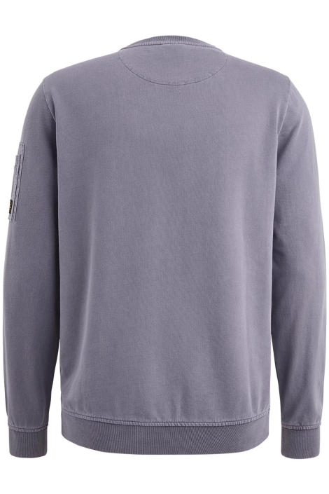 PME legend paarse heren sweater | Achteraanzicht