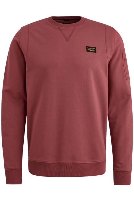 PME legend roze heren sweater | Vooraanzicht