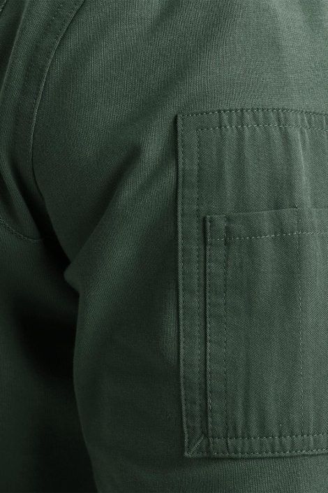PME legend groene heren sweater | Close up