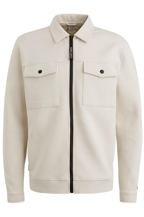 Cast Iron ecru heren vest | Vooraanzicht