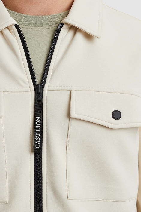 Cast Iron ecru heren vest | Unique Selling Point