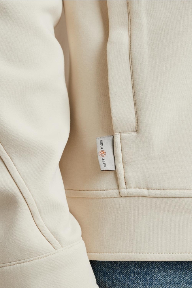 Cast Iron ecru heren vest | Kleurstaal