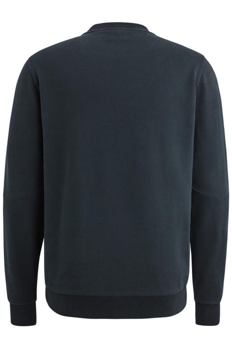PME legend blauwe heren sweater | Achteraanzicht