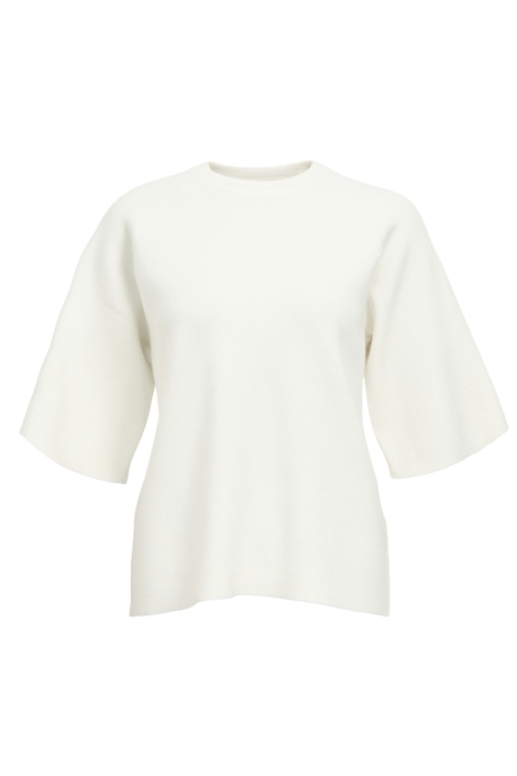 Object beige dames trui | Vooraanzicht