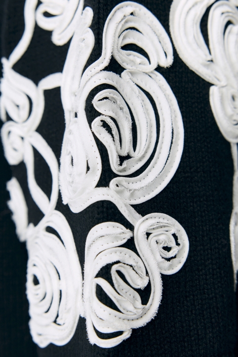 Object zwarte dames vest | Unique Selling Point