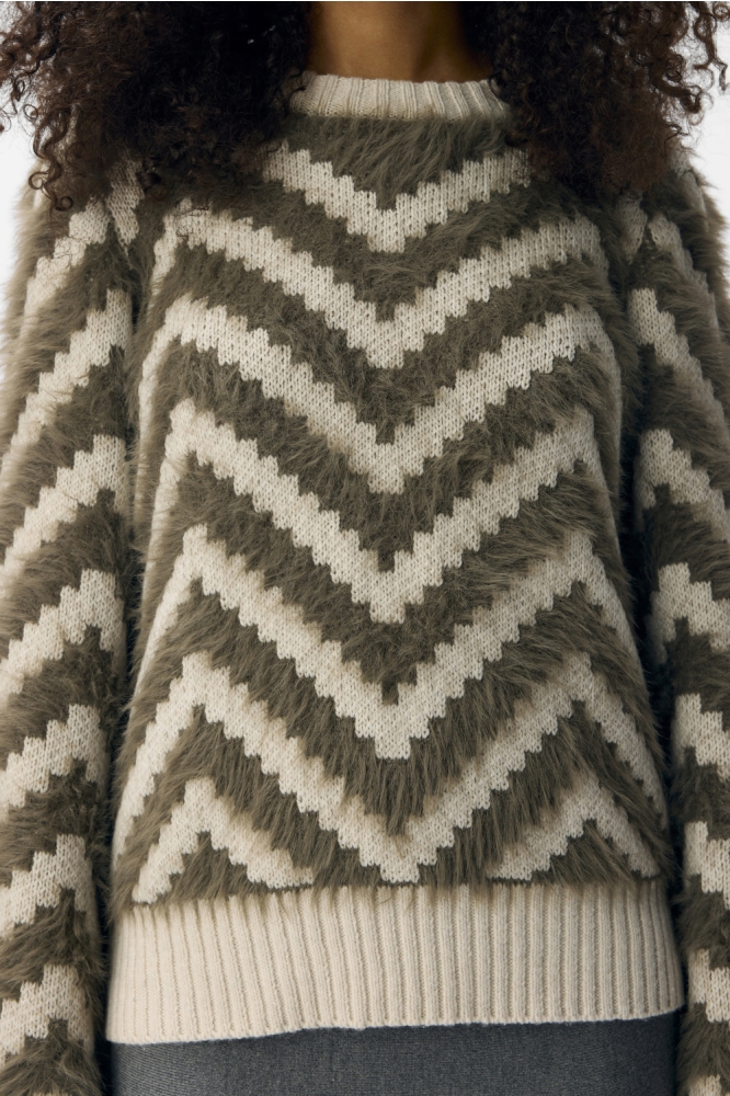 Object zand dames trui | Kleurstaal