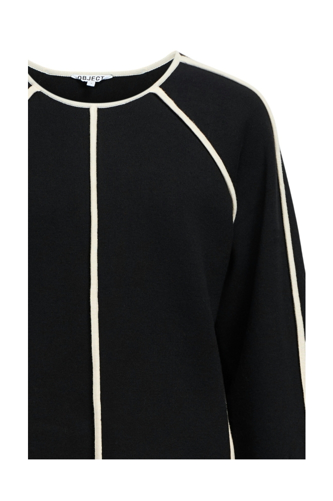 Object zwarte dames trui | Close up