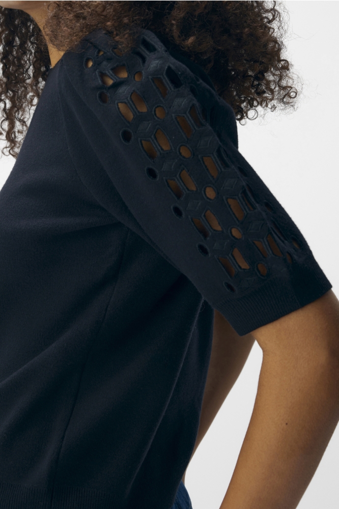 Object zwarte dames trui | Unique Selling Point