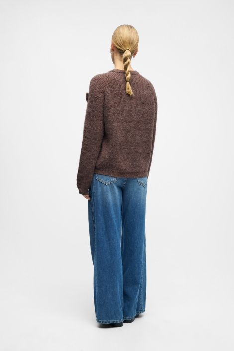 Object bruine dames trui | Model