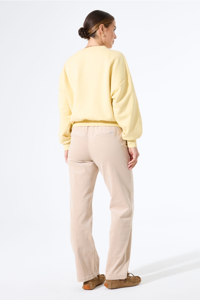 Garcia gele dames sweater | Model