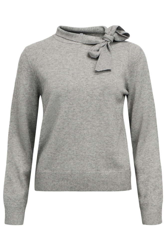 Object grijze dames trui | Vooraanzicht