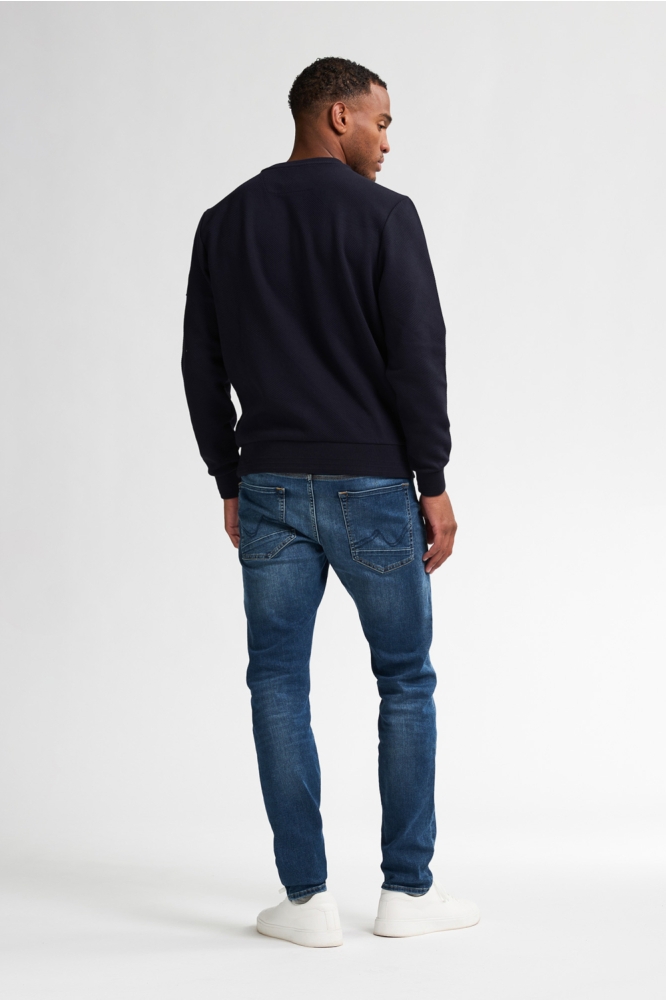 Petrol Industries blauwe heren trui | Model