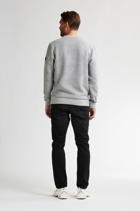 Petrol Industries grijze heren trui | Model