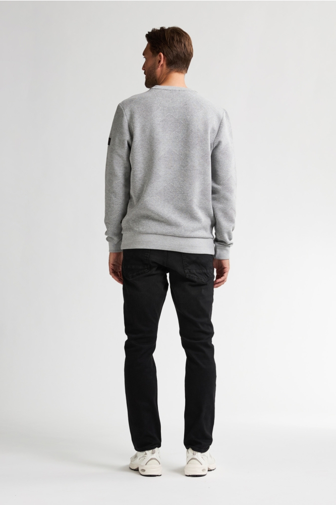 Petrol Industries grijze heren trui | Model