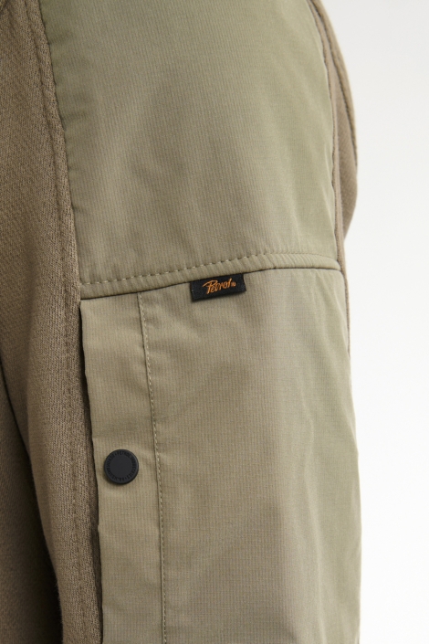 Petrol Industries groene heren sweater | Unique Selling Point