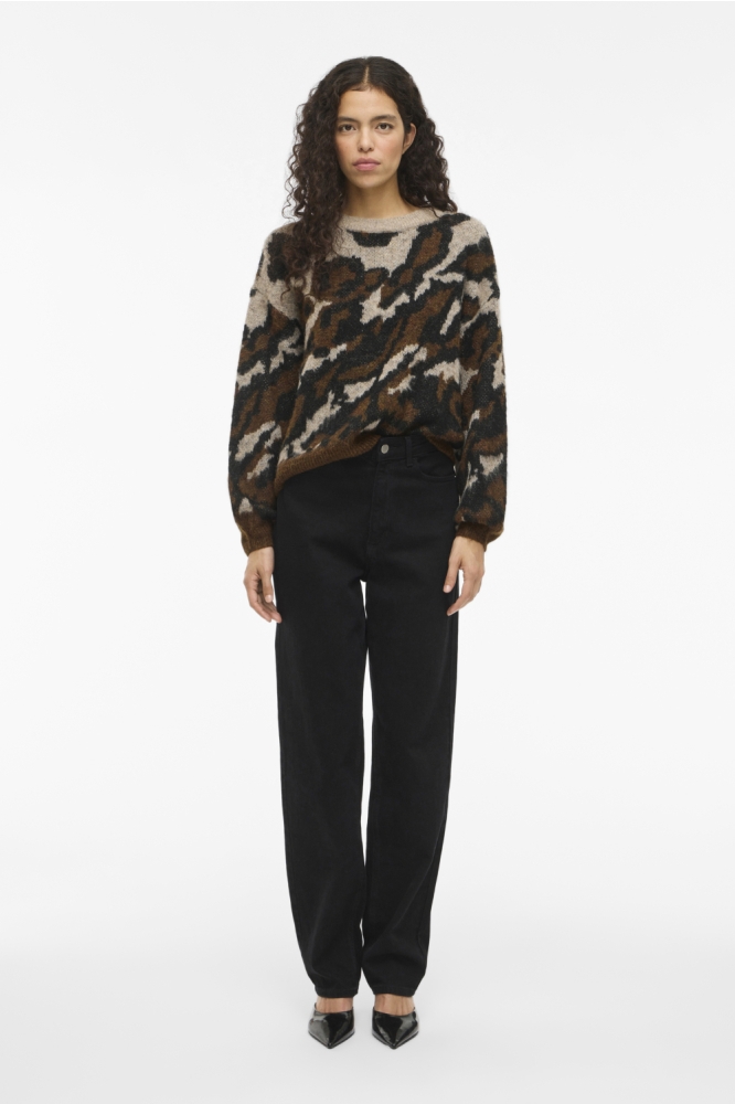 Vila beige dames trui | Model