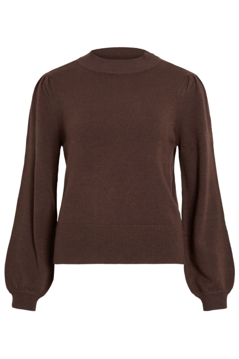 Vila bruine dames trui | Vooraanzicht
