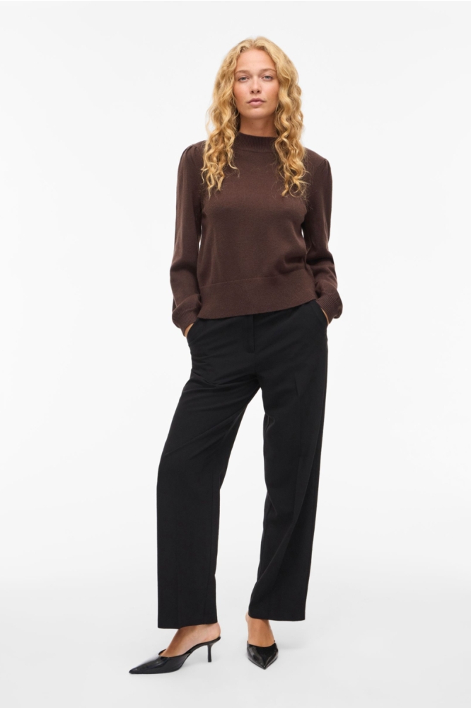 Vila bruine dames trui | Model