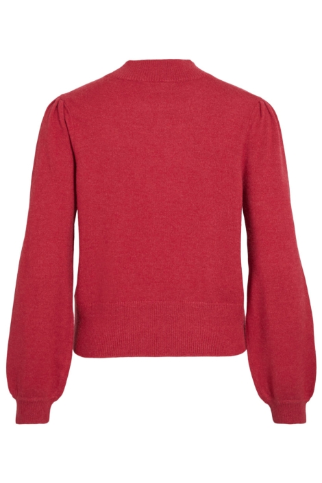 Vila rode dames trui | Achteraanzicht