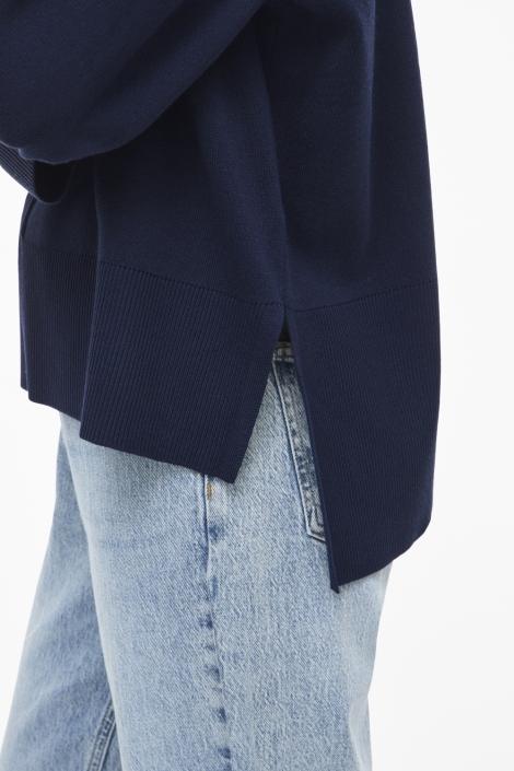 Vila blauwe dames trui | Unique Selling Point