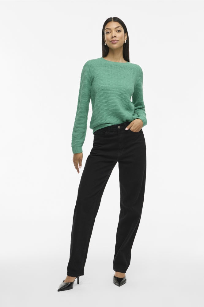 Vila groene dames trui | Model